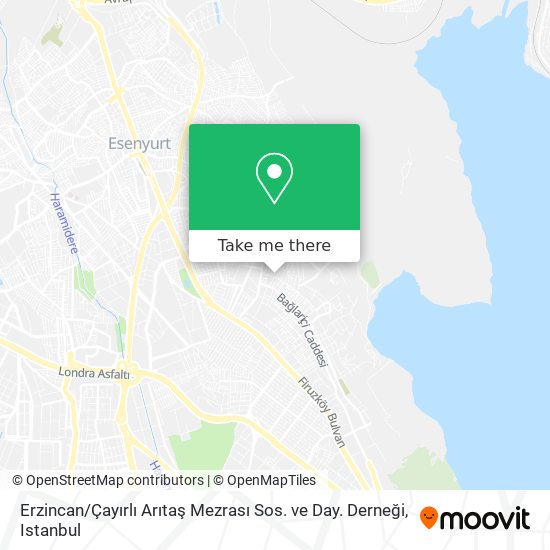 Erzincan / Çayırlı Arıtaş Mezrası Sos. ve Day. Derneği map