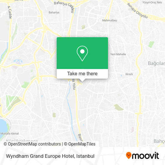 Wyndham Grand Europe Hotel map