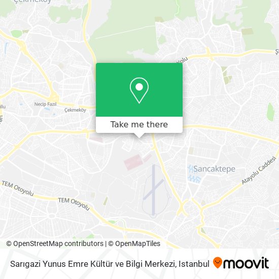 Sarıgazi Yunus Emre Kültür ve Bilgi Merkezi map