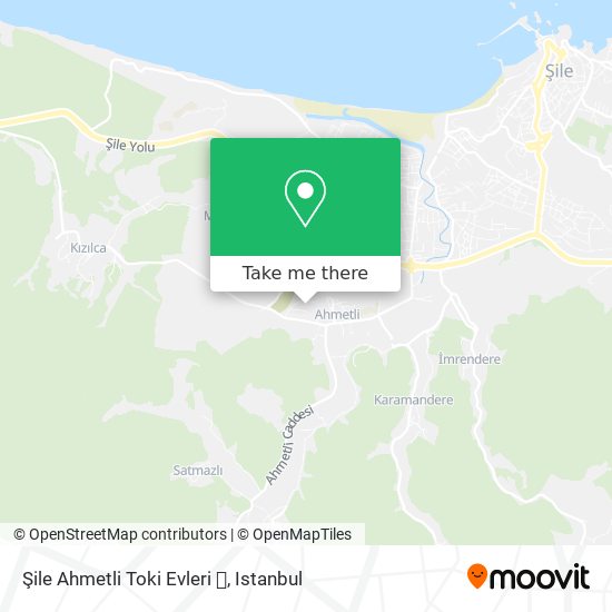 Şile Ahmetli Toki Evleri 🏠 map