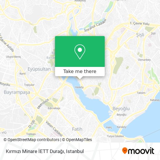 Kırmızı Minare İETT Durağı map