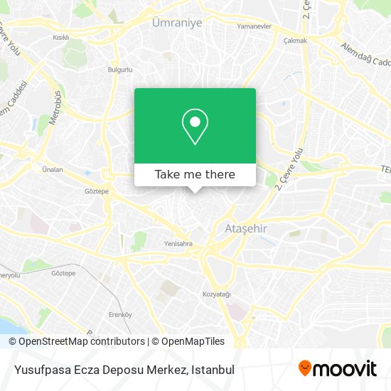 Yusufpasa Ecza Deposu Merkez map