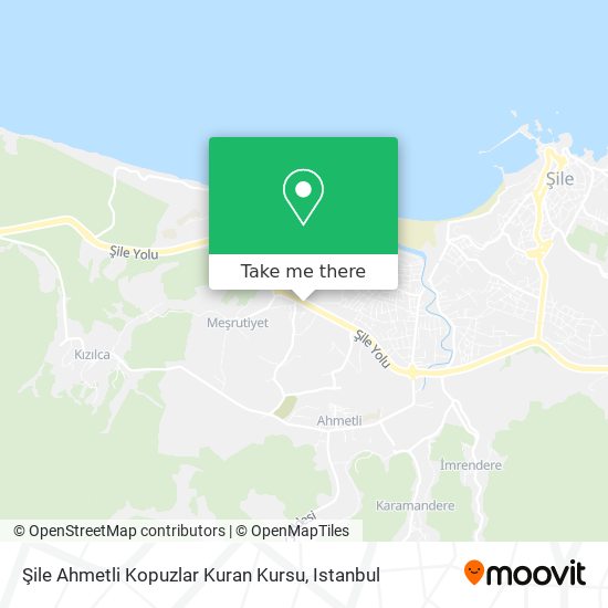 Şile Ahmetli Kopuzlar Kuran Kursu map