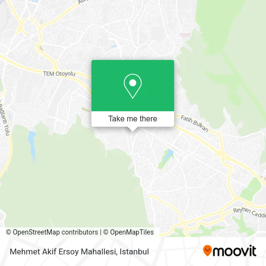 Mehmet Akif Ersoy Mahallesi map