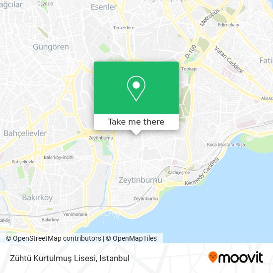 Zühtü Kurtulmuş Lisesi map
