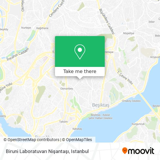 Biruni Laboratuvarı Nişantaşı map