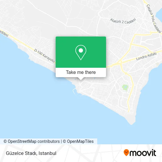 Güzelce Stadı map