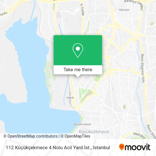 112 Küçükçekmece 4 Nolu Acil Yard.İst. map
