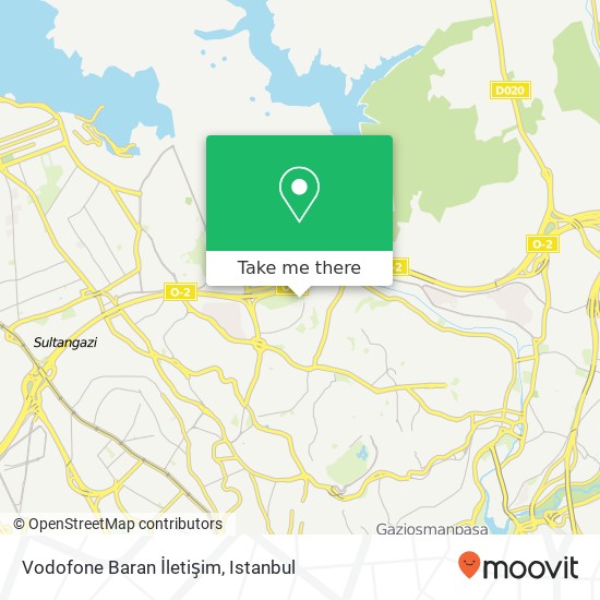 Vodofone Baran İletişim map