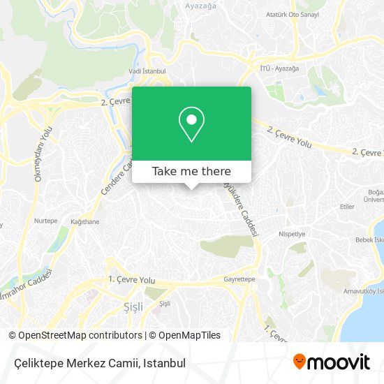 Çeliktepe Merkez Camii map