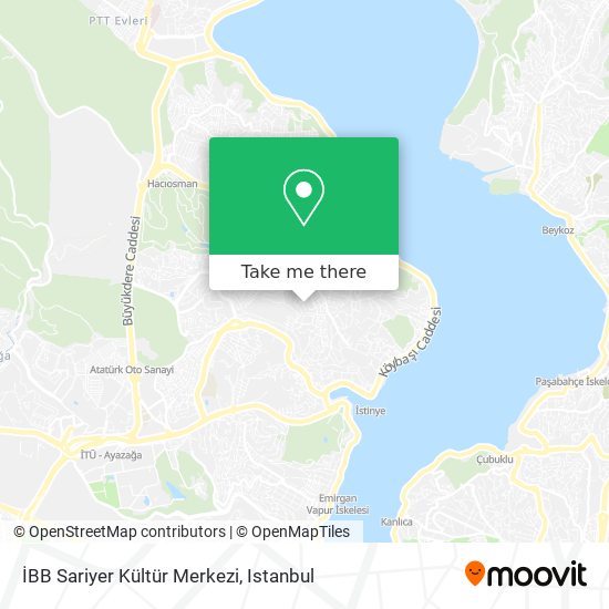 İBB Sariyer Kültür Merkezi map