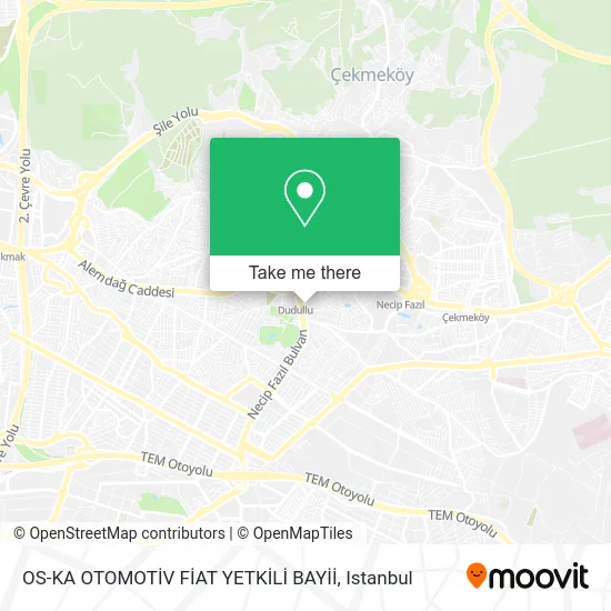 OS-KA OTOMOTİV FİAT YETKİLİ BAYİİ map