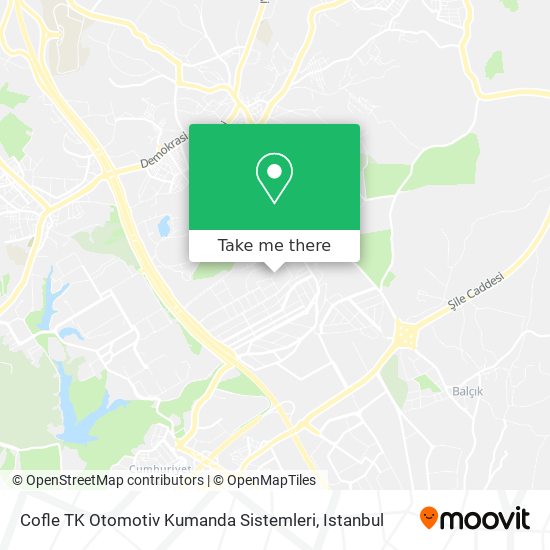 Cofle TK Otomotiv Kumanda Sistemleri map