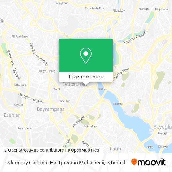 Islambey Caddesi Halitpasaaa Mahallesiii map