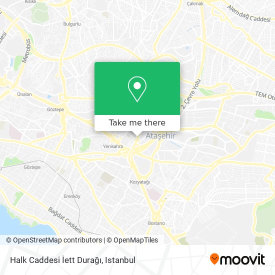Halk Caddesi İett Durağı map