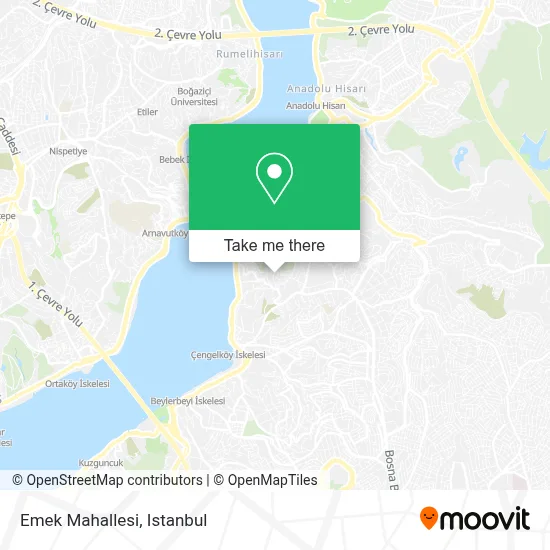 Emek Mahallesi map