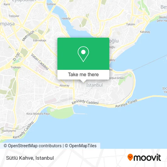 Sütlü Kahve map