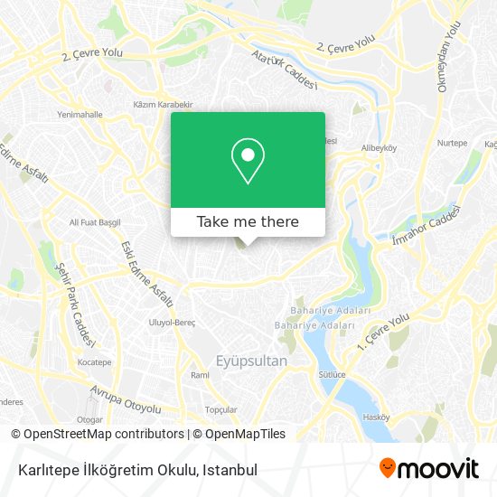 Karlıtepe İlköğretim Okulu map