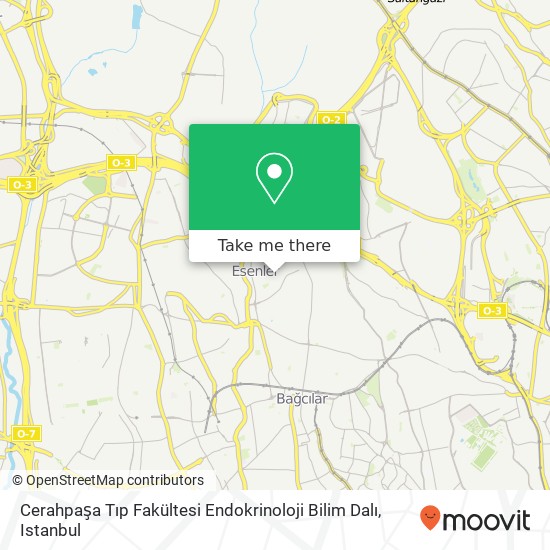 Cerahpaşa Tıp Fakültesi Endokrinoloji Bilim Dalı map