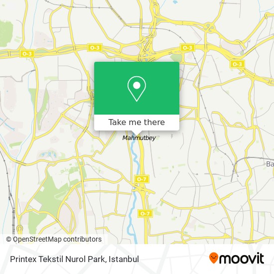 Printex Tekstil Nurol Park map