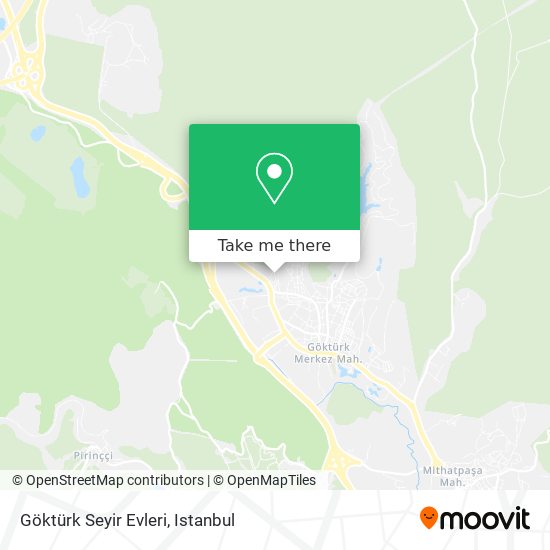 Göktürk Seyir Evleri map