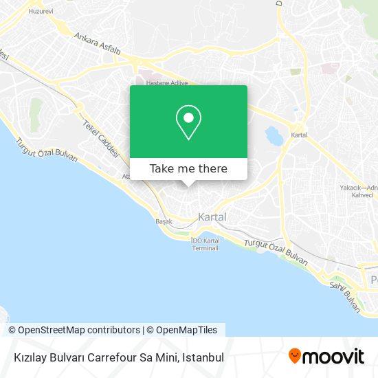 Kızılay Bulvarı Carrefour Sa Mini map