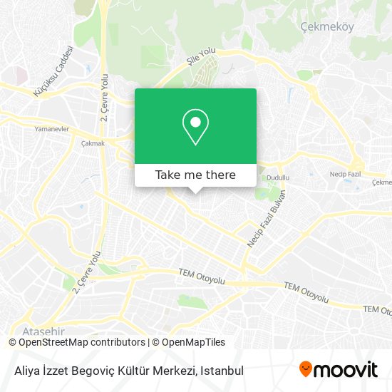 Aliya İzzet Begoviç Kültür Merkezi map