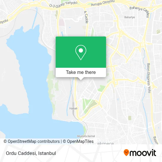 Ordu Caddesi map