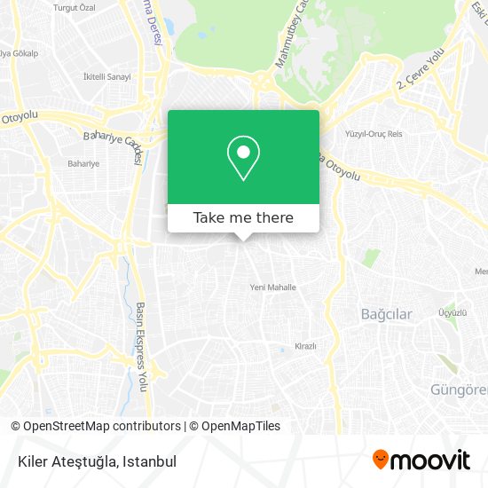 Kiler Ateştuğla map