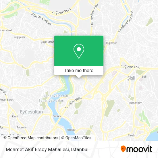 Mehmet Akif Ersoy Mahallesi map