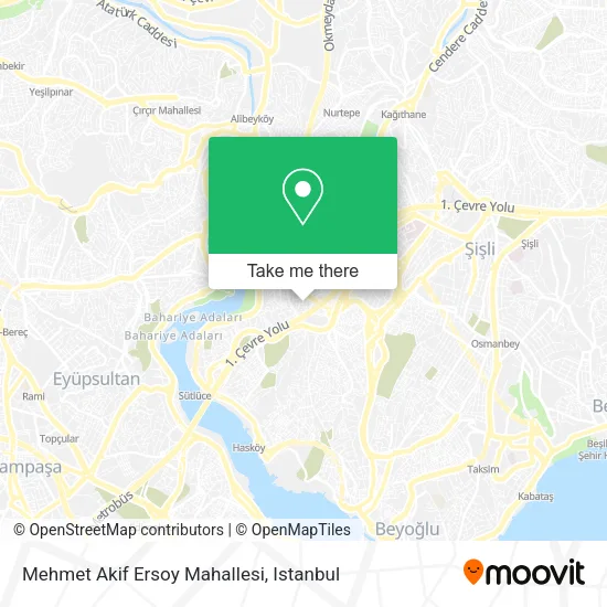 Mehmet Akif Ersoy Mahallesi map