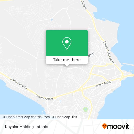 Kayalar Holding map