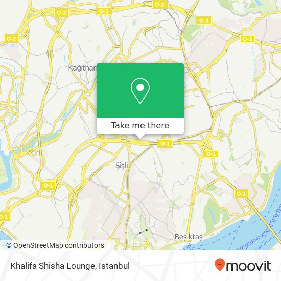 Khalifa Shisha Lounge map