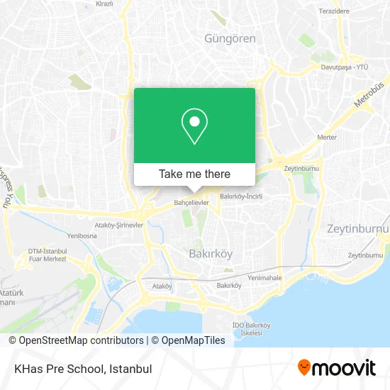 KHas Pre School map