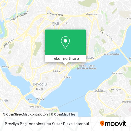 Brezilya Başkonsolosluğu  Süzer Plaza map