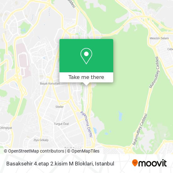 Basaksehir 4.etap 2.kisim M Bloklari map