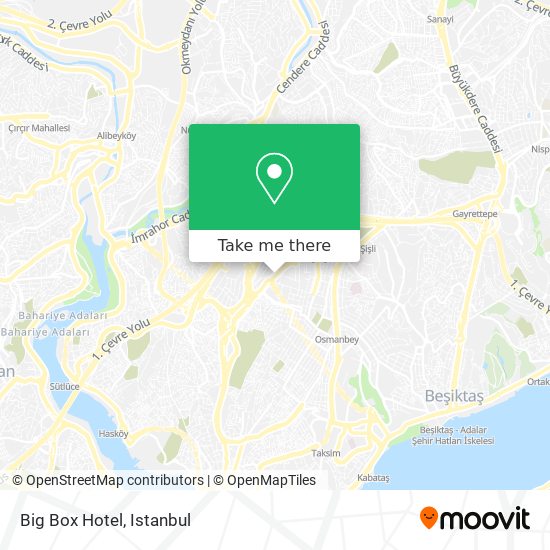 Big Box Hotel map