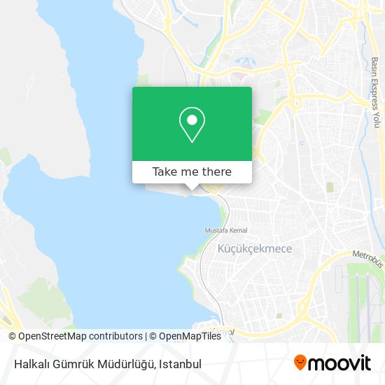 Halkalı Gümrük Müdürlüğü map