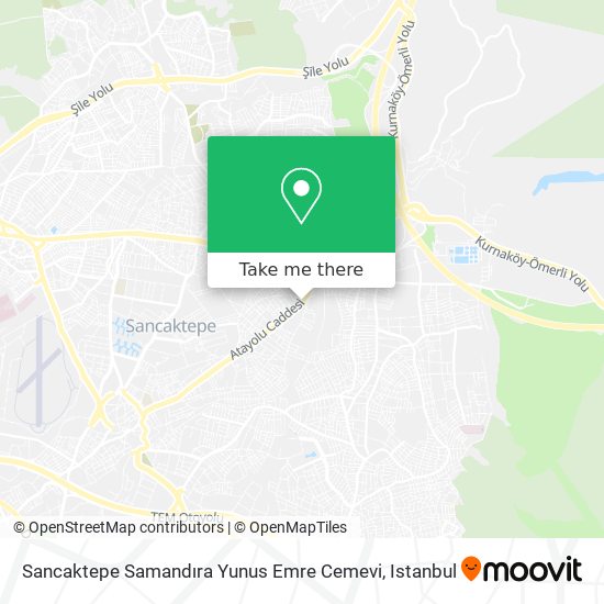 Sancaktepe Samandıra Yunus Emre Cemevi map