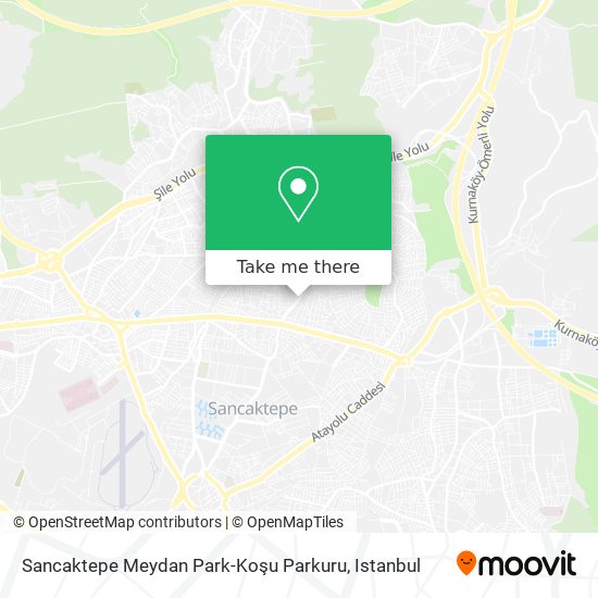 Sancaktepe Meydan Park-Koşu Parkuru map