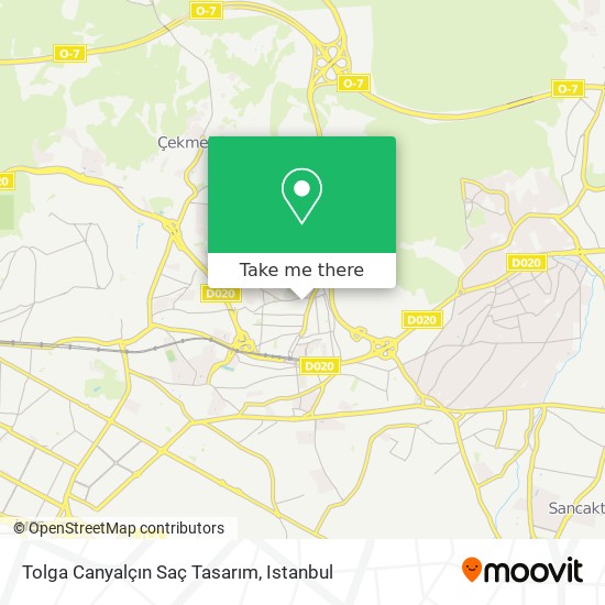 Tolga Canyalçın Saç Tasarım map