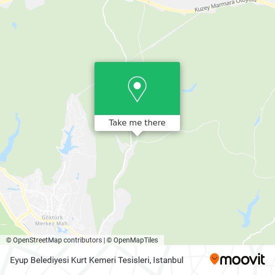 Eyup Belediyesi Kurt Kemeri Tesisleri map