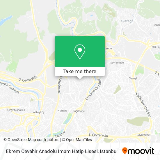 Ekrem Cevahir Anadolu İmam Hatip Lisesi map