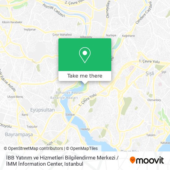 İBB Yatırım ve Hizmetleri Bilgilendirme Merkezi / İMM İnformation Center map