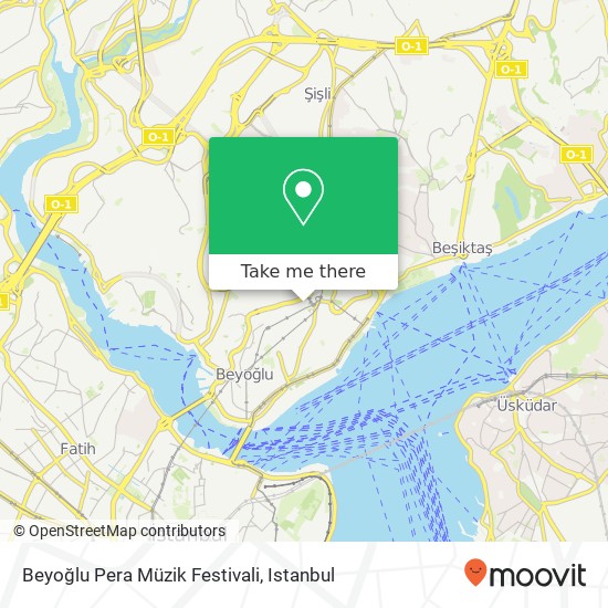 Beyoğlu Pera Müzik Festivali map