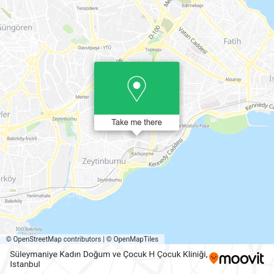 Süleymaniye Kadın Doğum ve Çocuk H Çocuk Kliniği map