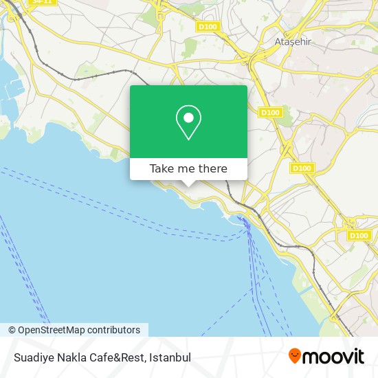 Suadiye Nakla Cafe&Rest map