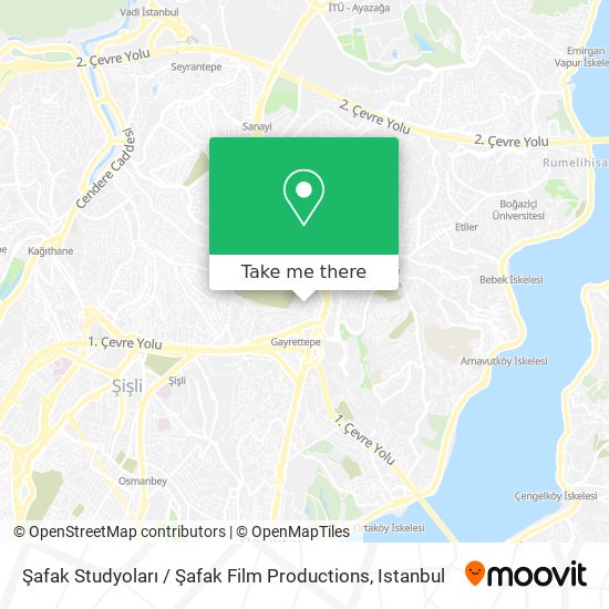Şafak Studyoları / Şafak Film Productions map
