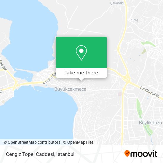 Cengiz Topel Caddesi map