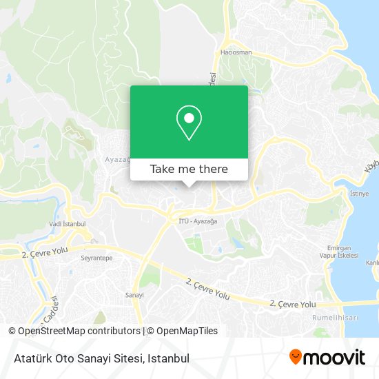 Atatürk Oto Sanayi Sitesi map
